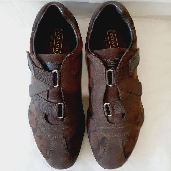 Coach Kyra Monogram Strap Sneakers - Picture 4 of 10